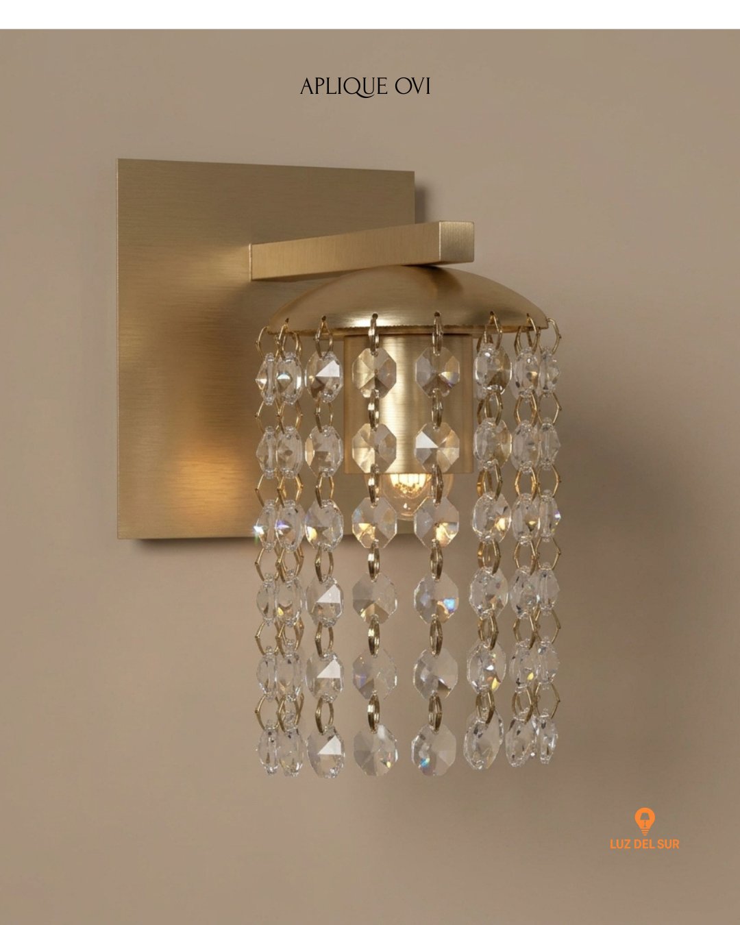 Aplique OVI DORADO