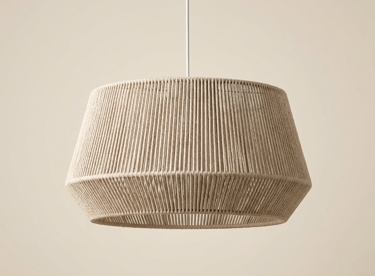 Colgante HILO DOBLE CHATO  NATURAL 50 CM