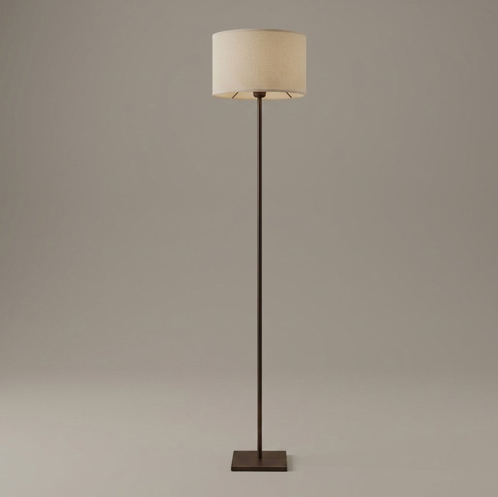 Lampara de pie MINIMALISTA OXIDO